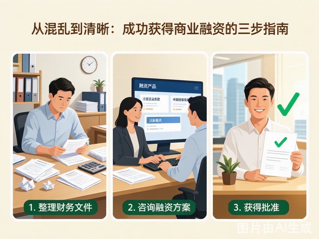 融资逆袭关键路径