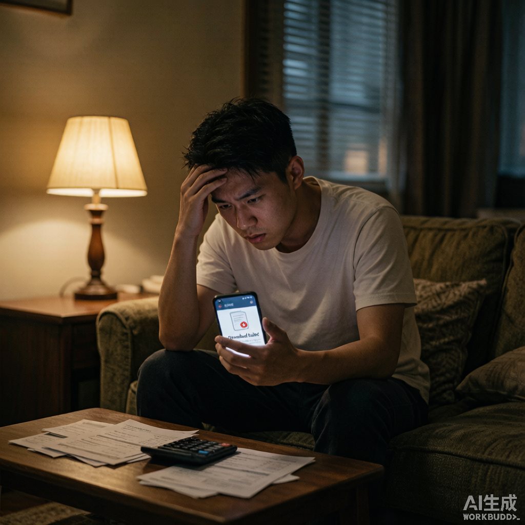 焦虑用户看手机